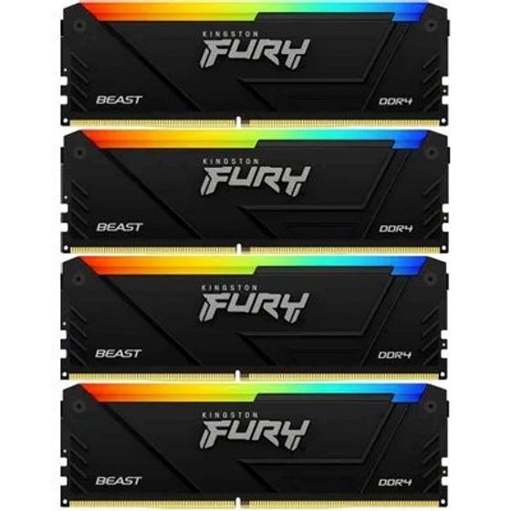 Память DDR4 4x8Gb Kingston KF436C17BB2AK4/32