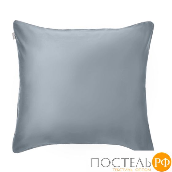 113310102-сгL04 Наволочка Satin Luxe 70х70 Дымчато-синий