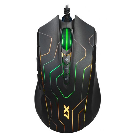 Мышь A4Tech X89 Maze черный оптическая проводная (2400dpi)