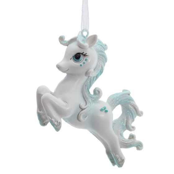 Фигурка декоративная подвесная &quot;Лошадка&quot;, L8 W2 H6,5 см, 2в.
