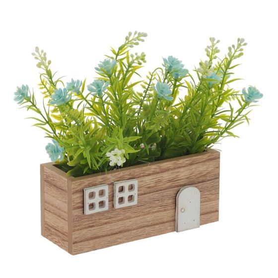 Цветочная композиция, L17 W6,5 H20 см, 4в.