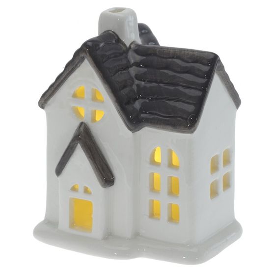Изделие декоративное &quot;Домик&quot; с подсветкой (LR44x2), L8,5 W6,5 H11 см, 2в.