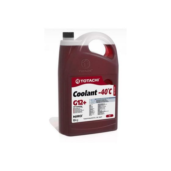 Антифриз Totachi NIRO COOLANT -50 C, G12+, красный, 5 кг