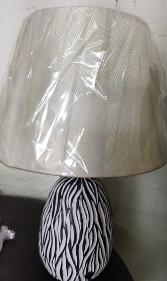 Настольная лампа  , W40, цвет серый