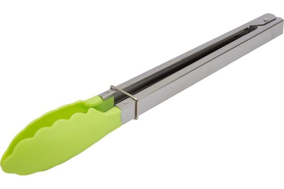 Щипцы кухонные Mallony Tongs-02 нейлон зеленый