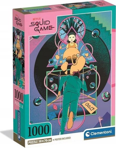 Clementoni CLE puzzle 1000 Compact Squid Game Season2 39900