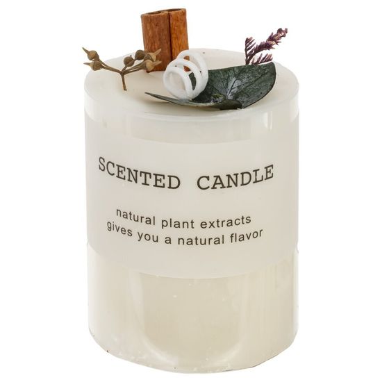 Свеча ароматическая, L6 W6 H9 см, 4в.