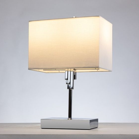 Декоративная настольная лампа Arte Lamp Julietta A5037LT-2CC, E14, 2х40 Вт, 25х15х38 см, хром