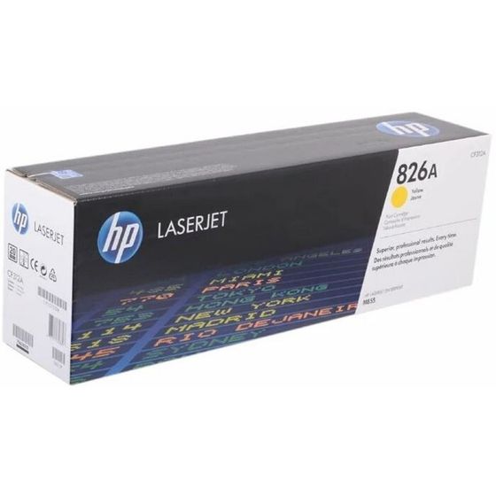 Тонер Картридж HP 826A CF312A желтый для HP CLJ Ent M855