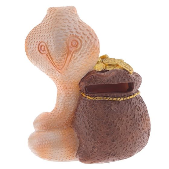 Копилка &quot;Змея&quot;, L8,5 W6 H10,5 см, 4в.