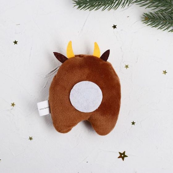 !НАБОР 2 ШТУКИ - Мягкая игрушка-магнит «Ты моя конфетка коровка»