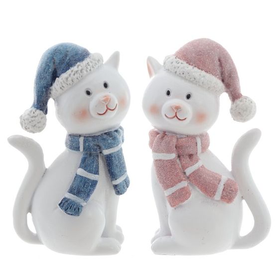 Фигурка декоративная &quot;Кошка&quot;,  L5 W4 H9 см, 2в.