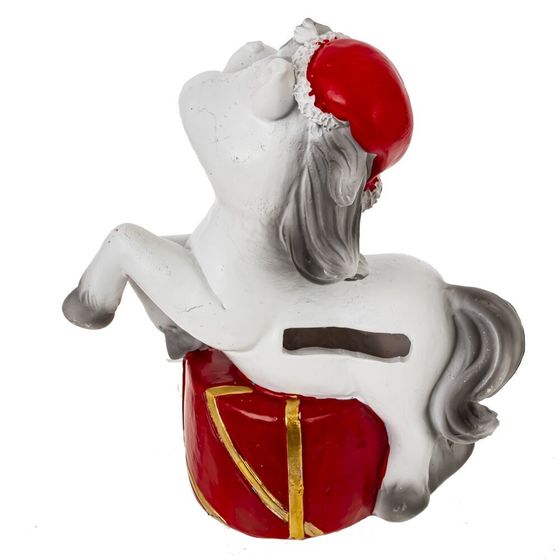 Копилка &quot;Лошадка&quot;,  L12 W5 H13 см, 4в.