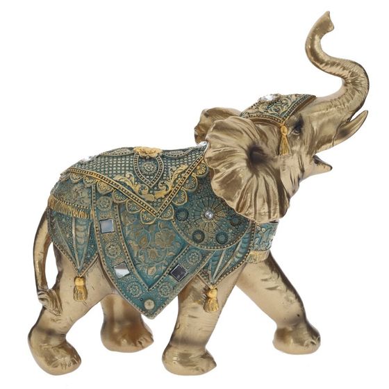 Фигурка декоративная "Слон", L10 W8,5 H21 см