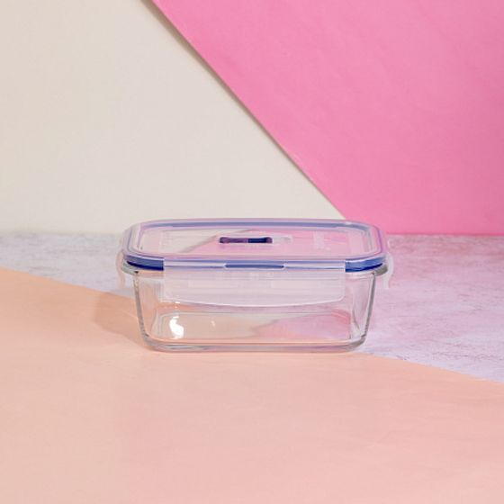 Контейнер стеклянный PUREBOX ACTIVE прямоугольный 820мл