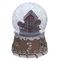 Фигурка декор в стекл шаре &quot;Домик&quot; (подсвет,муз,вьюга, 3хААА н/п), D 10 см, L12 W11 H14 см
