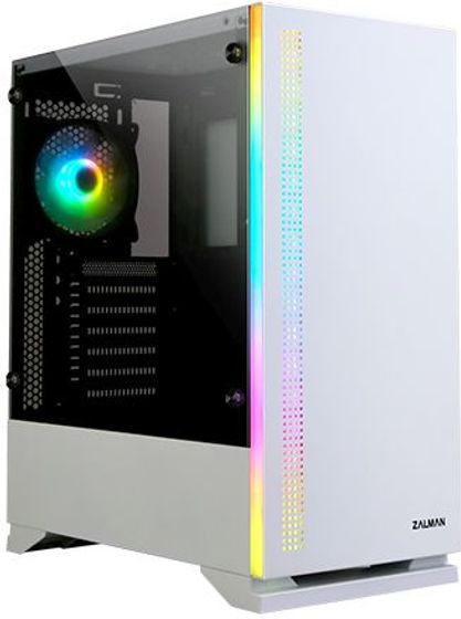 Корпус Zalman S5 белый без БП MidiTower ATX