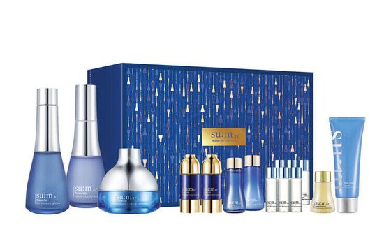 SU:M37° Breathe Hydrate Refresh Skincare Sets Moisturizes And Hydrates Set Of 10