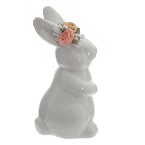 Фигурка декоративная "Заяц", L6 W6 H11,5 см