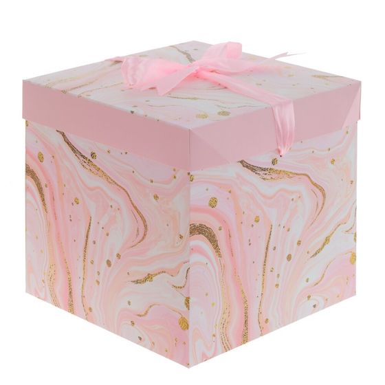 Коробка подарочная (бумага 350г/м2), L22,5 W22,5 H22 см, 4в.