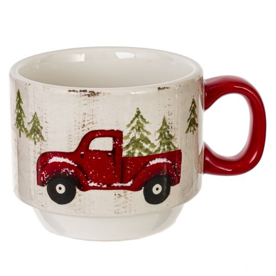 Набор из 3-х чашек на подставке (3x400 мл), L14,5 W12,5 H23 см