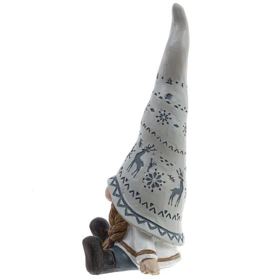 Фигурка декоративная &quot;Гном&quot;, L8 W7,5 H17 см, 4в.