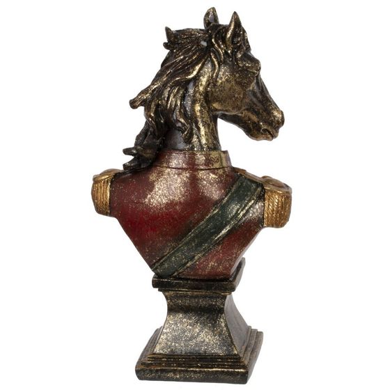 Фигурка декоративная &quot;Бюст лошади&quot;, L13 W8 H24 см