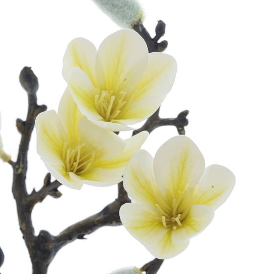 Цветочная композиция "Магнолия", L17 W10 H28,5 см