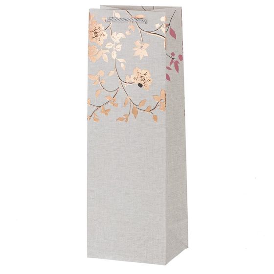 Пакет подарочный (бумага 210г/м2, блок микс 12шт), L12 W9 H35 см, 4в.