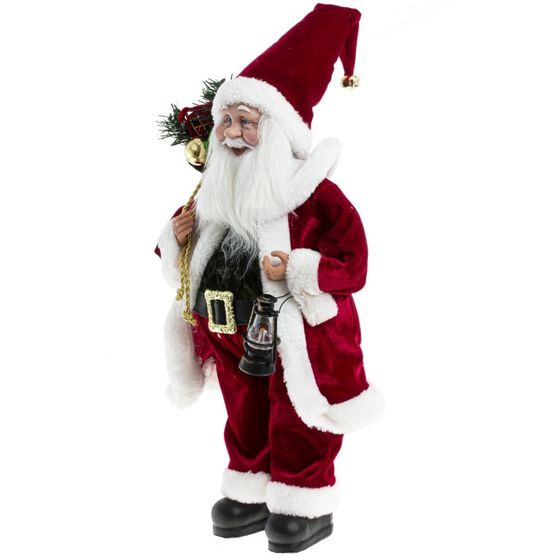 Дед Мороз, L25 W15 H65 см, разм.полк. Lп25 Wп15 Hп45 см