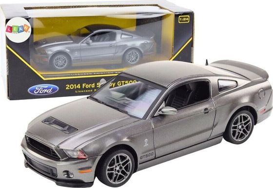 LeanToys Auto Ford Shelby GT500 W Skali 1:24 Napęd Srebrny