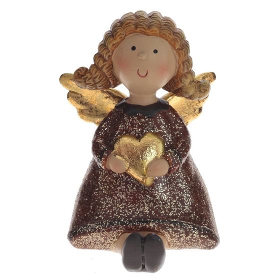 Фигурка декоративная &quot;Ангел&quot;, L5 W6,5 H7,5 см, 2в.