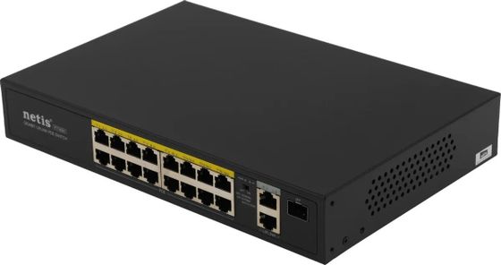 Коммутатор Netis 16Port 10/100M 16POE+2XGE+SFP P116GH