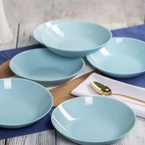 Тарелка суповая ZELIE PARADISE BLUE 20см