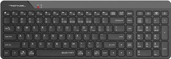 Клавиатура A4Tech Fstyler FBK23 AS беспров. черный BT/Radio