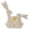Фигурка декоративная &quot;Заяц&quot;, L12 W3 H13 см