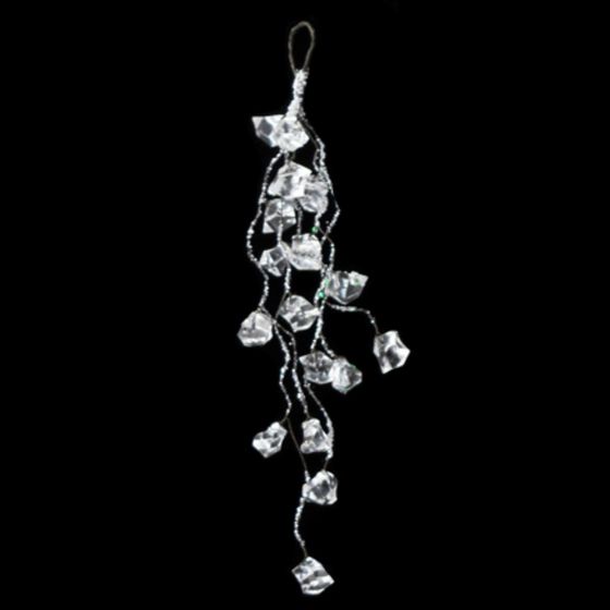 Украшение новогоднее "Подвеска, L6 W3 H35 см