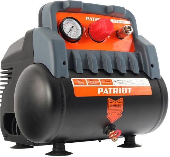 Компрессор безмасляный портшневой Patriot WO 6-180 (525301910)
