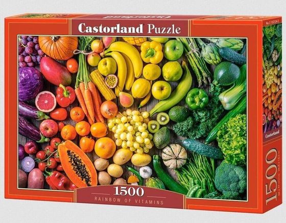 Castorland Puzzle 1500 element?w T?cza witamin