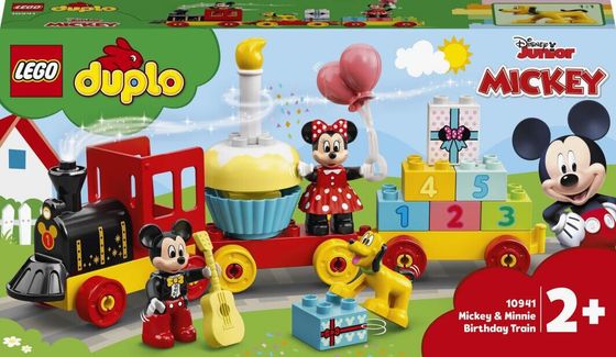 LEGO Duplo 10941 Mikki va Minni Tug&#39;ilgan Kun Poyezdi