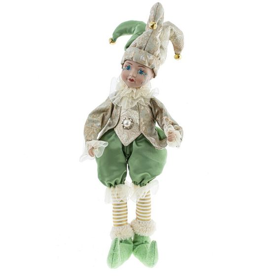 Игрушка набивная &quot;Клоун&quot;(муз,движ), L15 W14 H43 см (полка 25 см.)