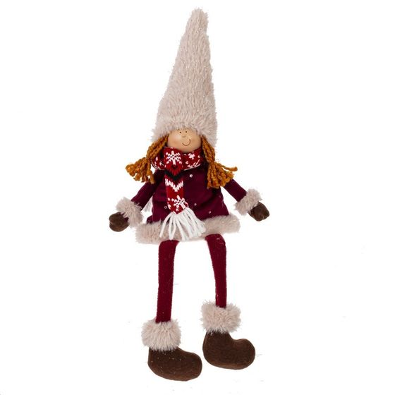 Игрушка набивная &quot;Мальчик/ девочка&quot;, L15 W7 H42/22 см, 2в.