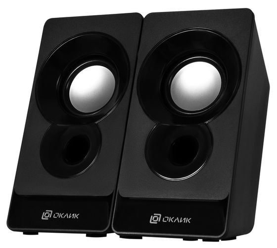 Колонки 2.0 Oklick OK-165 2.0 6Вт черный