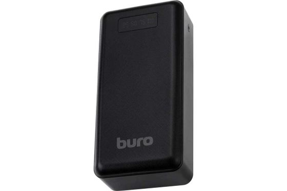 Портативный аккумулятор Buro BPF30D 30000mAh 3A QC PD 22.5W 2xUSB черный (BPF30D22PBK)