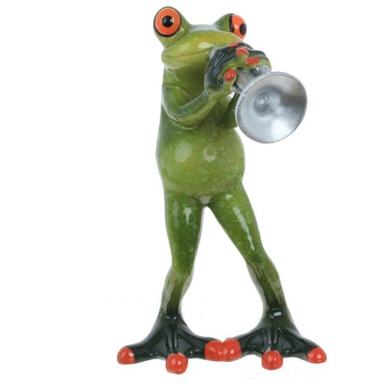 Фигурка декоративная &quot;Лягушка&quot;, Д14 Ш5 В14 см, 3в.