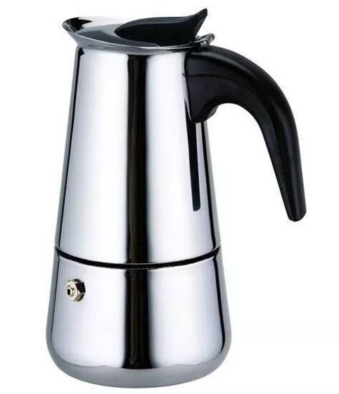 Кофеварка гейзерная Kelli KL-3018 100Вт серебристый