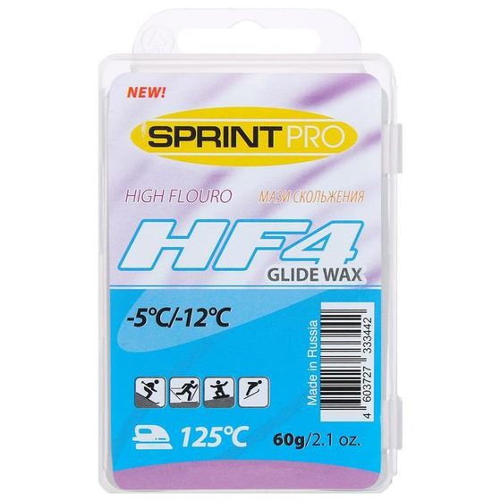 Парафин SPRINT PRO, HF4 Blue, 60г, -5 -12°C