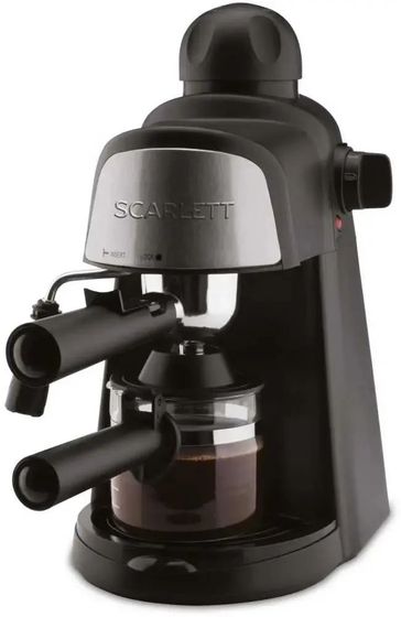 Кофеварка рожковая Scarlett SC-037 800Вт черный