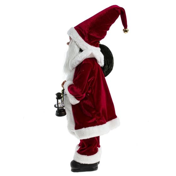 Дед Мороз, L25 W15 H65 см, разм.полк. Lп25 Wп15 Hп45 см
