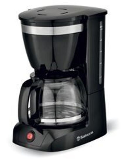Кофеварка капельная Sakura SA-6109BK 800Вт черный